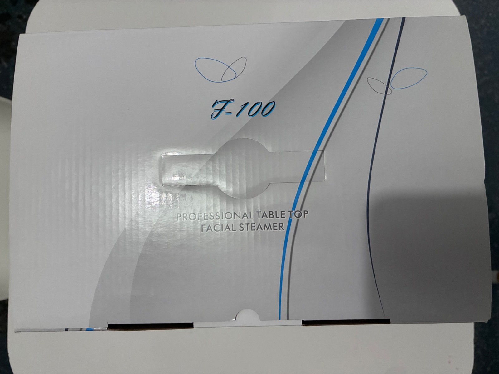Sealed-PROFESSIONAL! SilverFox F-100C Mini Facial Steamer with Arm,NEW!