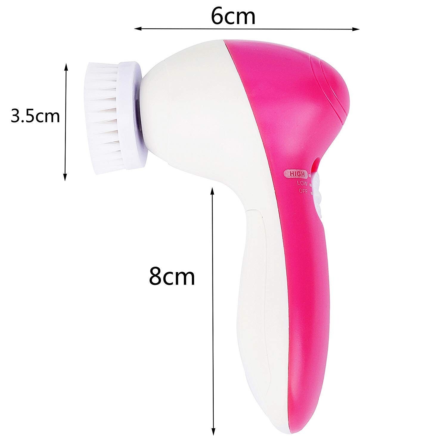 ALWAFLI 5 in 1 Face Facial Exfoliator Electric Massage Machine