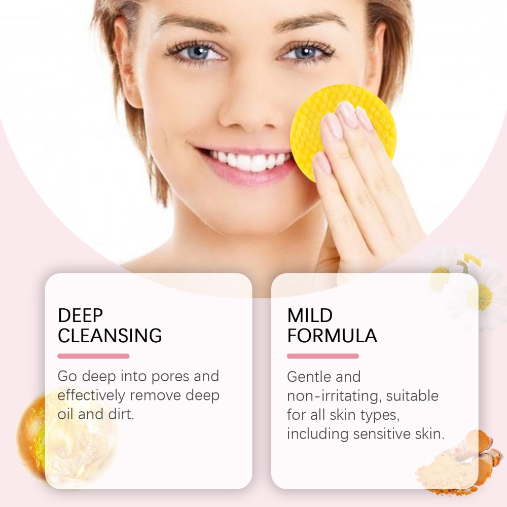 Turmeric Kojic Acid Cleansing Pad ntle Cleansing Skin Care Fades