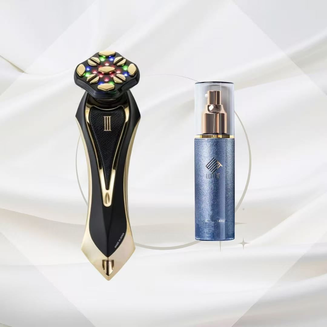 A.GLOBAL Dr.Arrivo Zeus III Facial Beauty Machine EMS RF Bluetooth WMT Serum