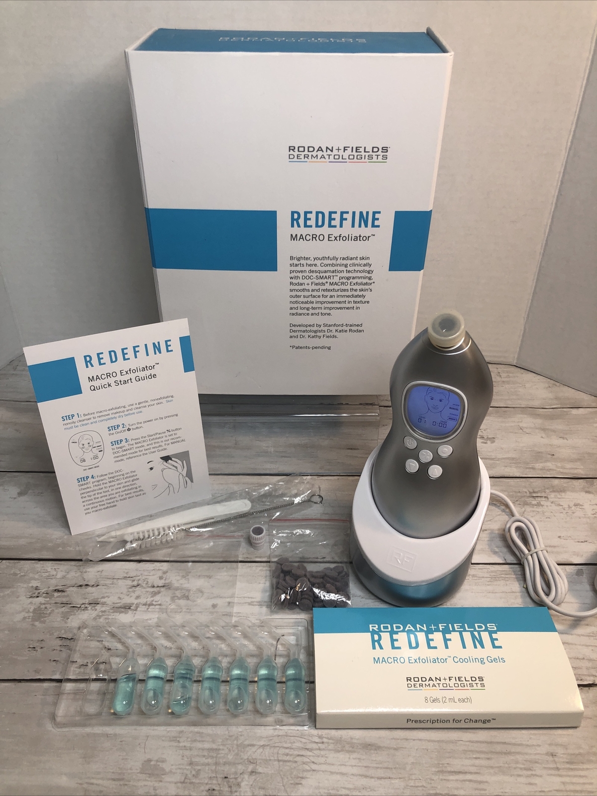 Rodan + Fields Redefine Macro Exfoliator System w/box Pre-owned