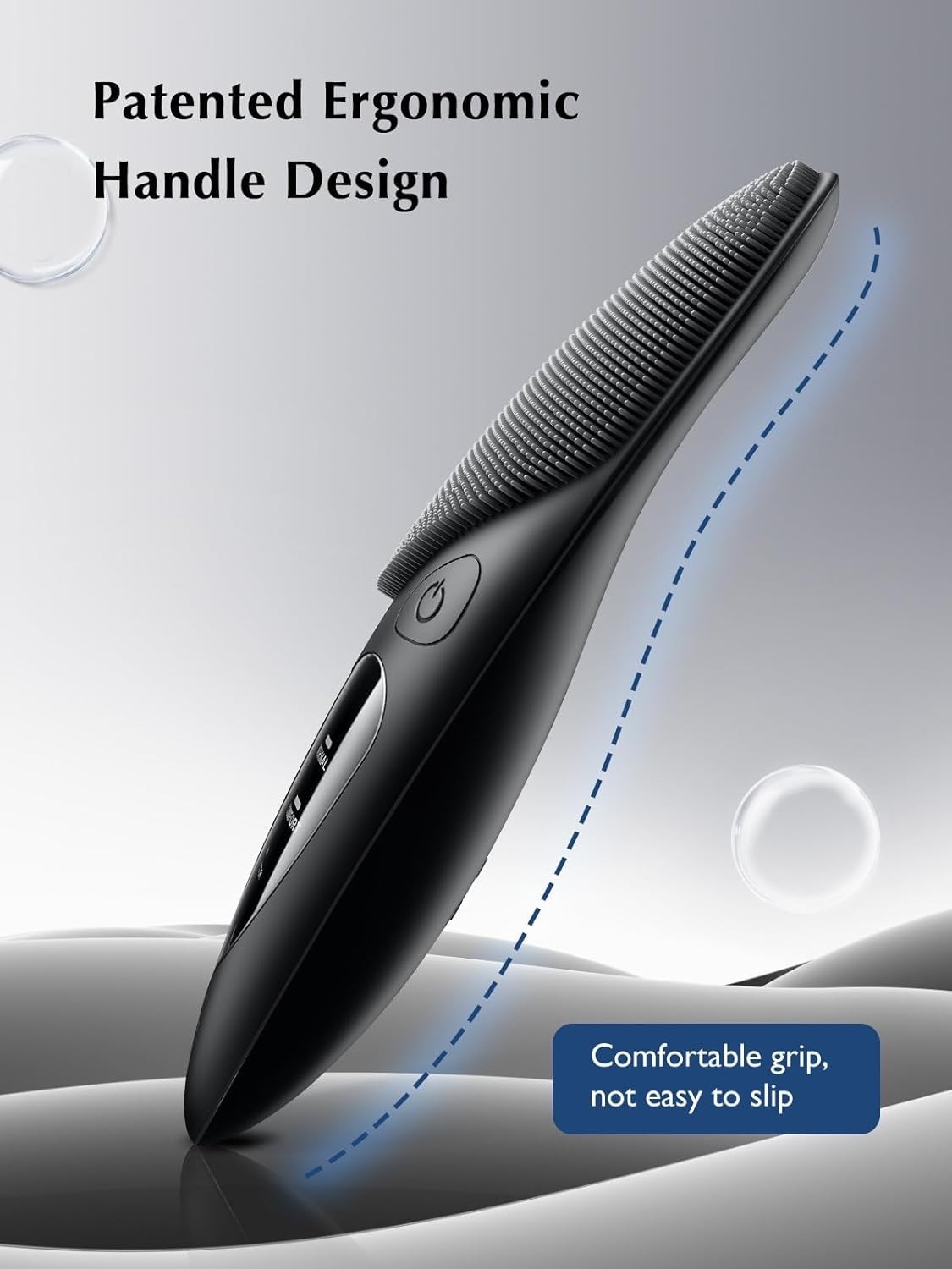 Silicone Face Scrubber Facial Cleansing Brush Portable Waterproof Rechargeable