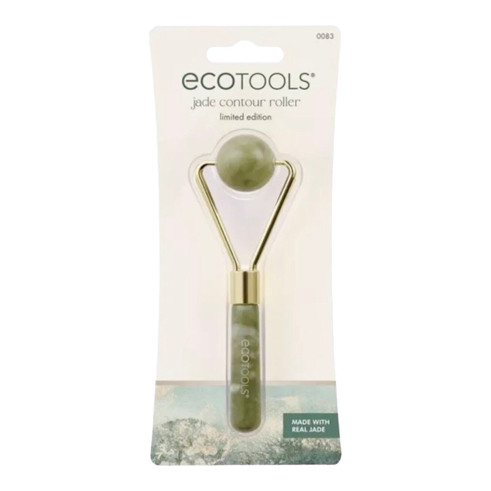 NEW EcoTools Jade CONTOUR ROLLER 5” Limited Edition Made with Real Jade Green