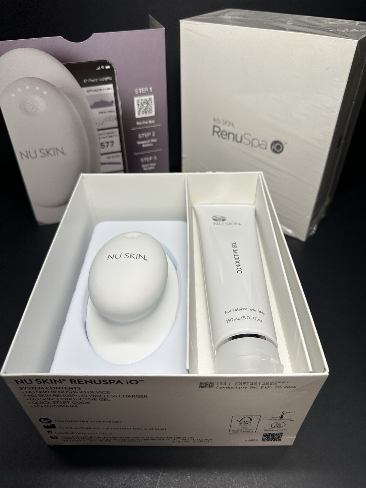 Nu Skin RenuSpa iO Open-Box New NuSkin Renu Spa