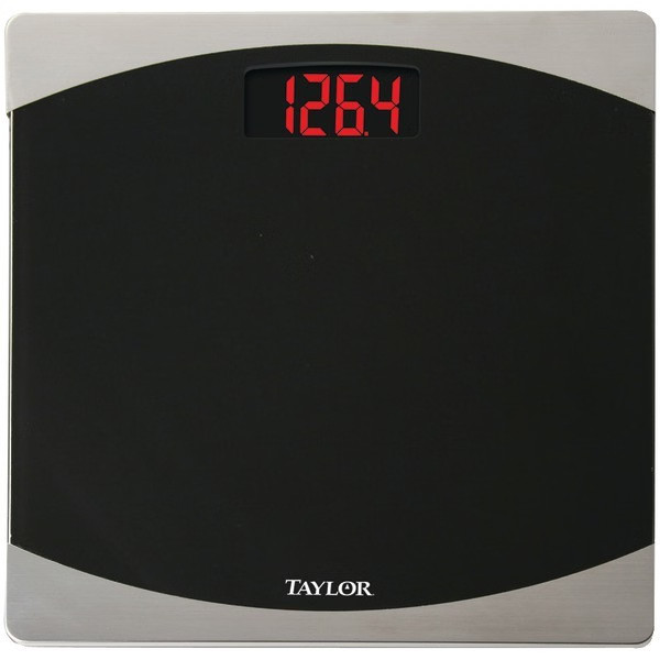 Taylor Precision Products 75624072 12-Inch x 12-Inch 400-lb Capacity Bathroom Sc