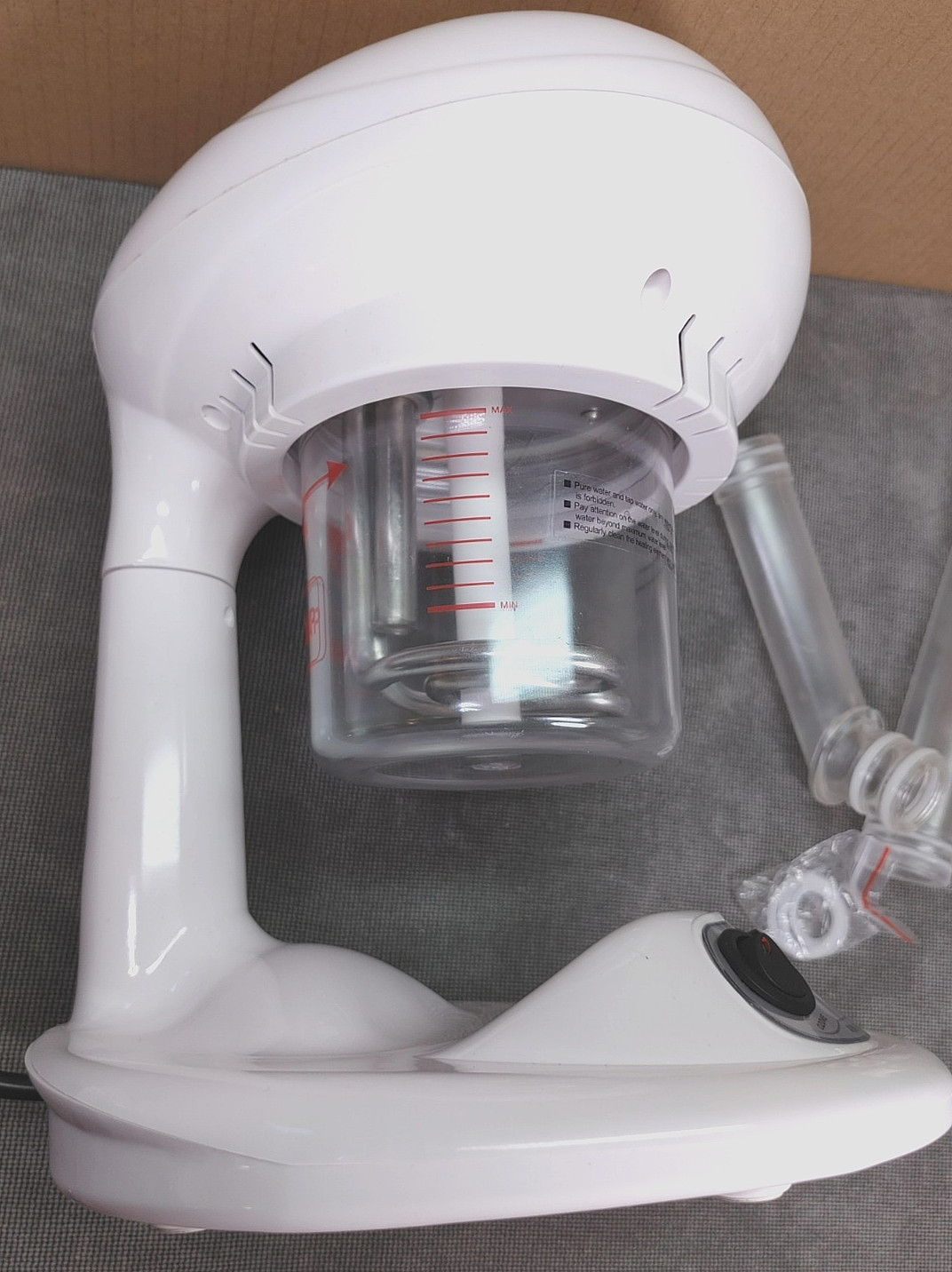 Silver Fox Table Top Mini Facial Steamer F-100 OPEN BOX