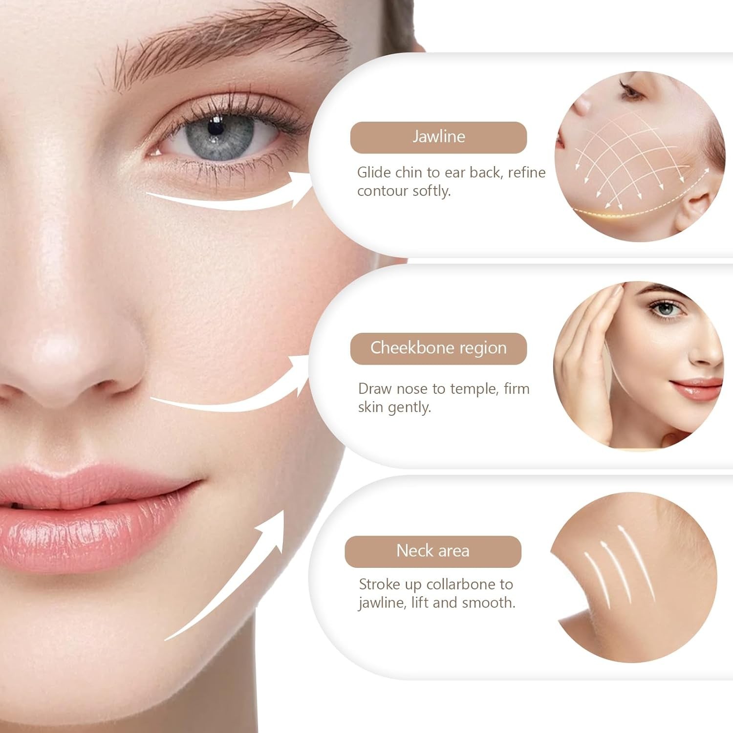 Buy 1 Get 1 Free Lymphatic Contour Face Brush & Gua Sha Facial Massage Tool – 2