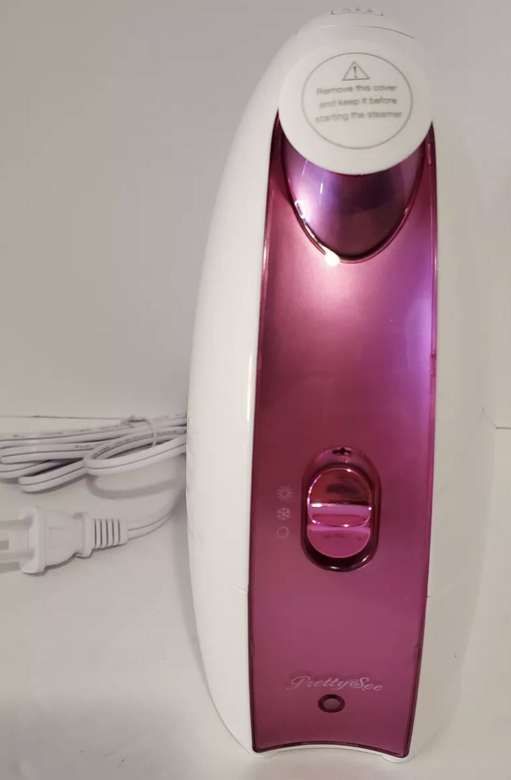 Pretty See _Change from Now_Warm & Cold Aromatherapy Facial Steamer New In Box
