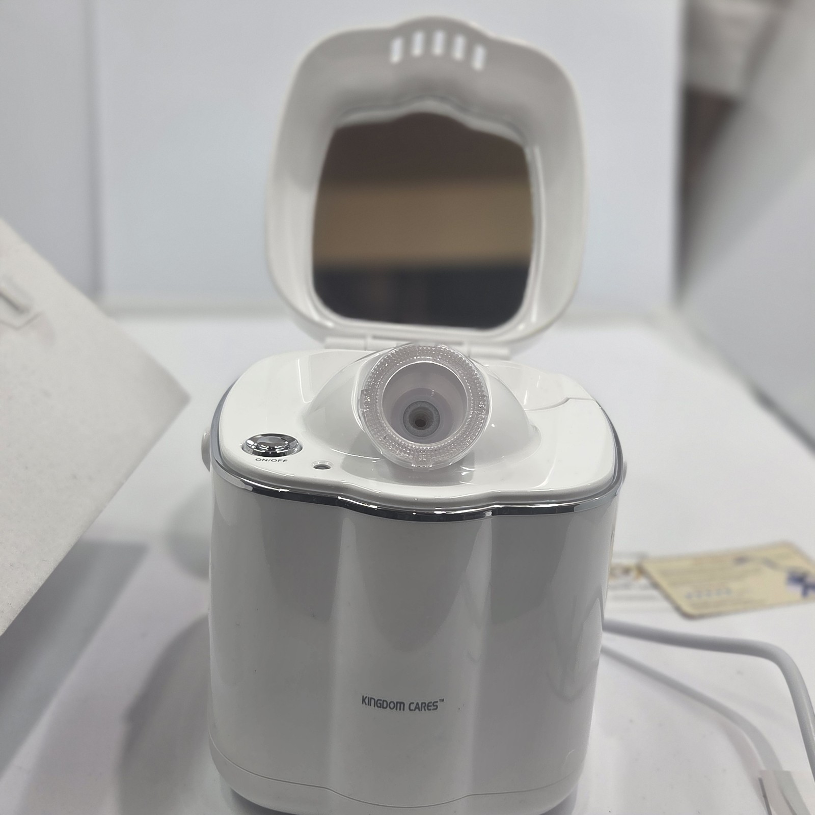 Kingdom Cares KC-1332 Warm Mist Facial Steamer Nano Ionic Personal Sauna Spa