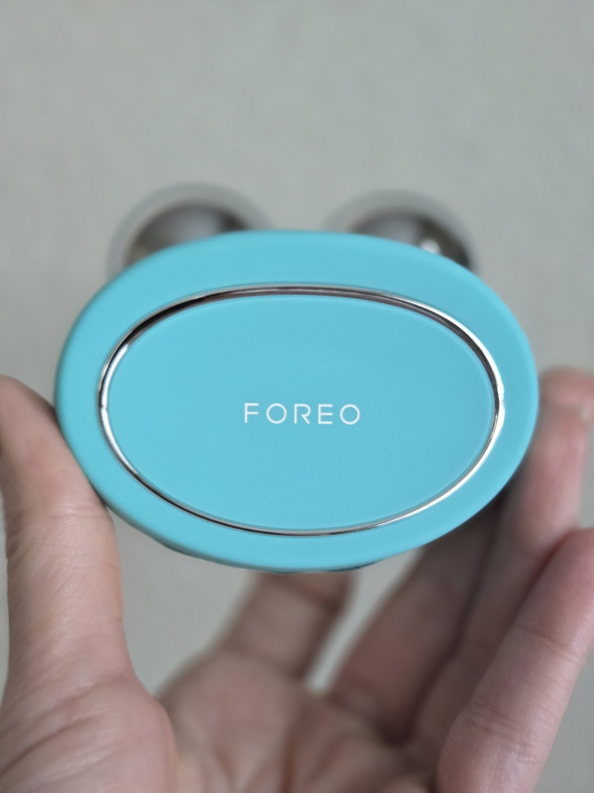 FOREO BEAR Microcurrent Facial Device Mint NEW Open Box | Never Used