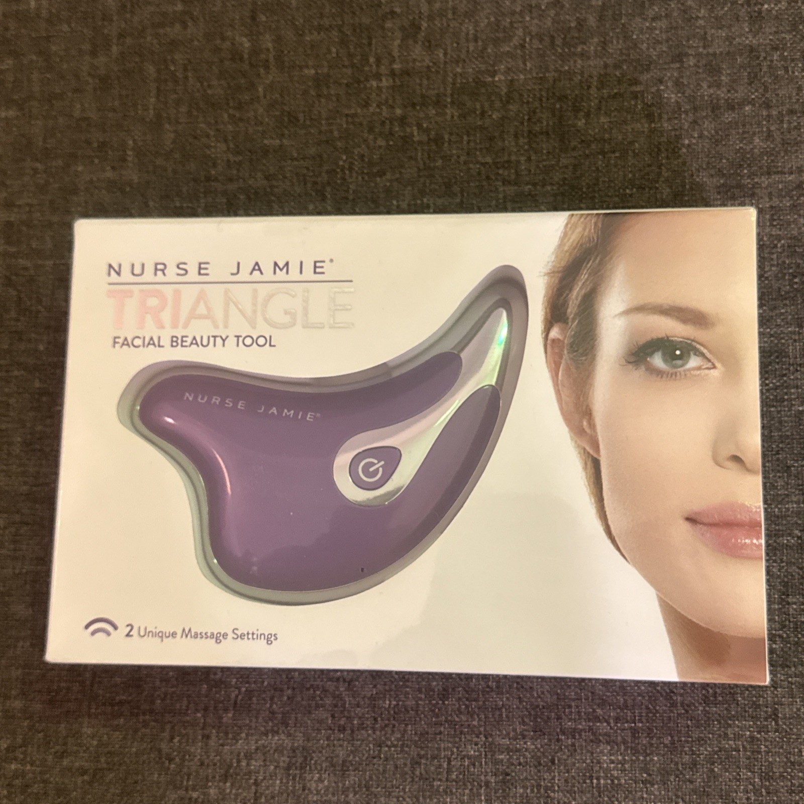 Nurse Jamie TRIANGLE Facial Beauty Tool Sculpting Firming Sonic Face Massager.