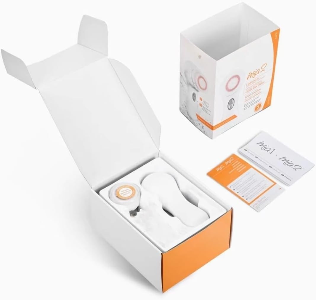 Mia 2 Facial Cleansing System 2 Speed Sensitive Brush White
