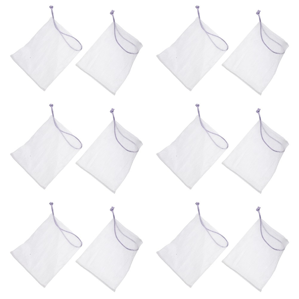40Pcs Durable Nylon Exfoliating Soap Pouches Multi Color for Home Shower