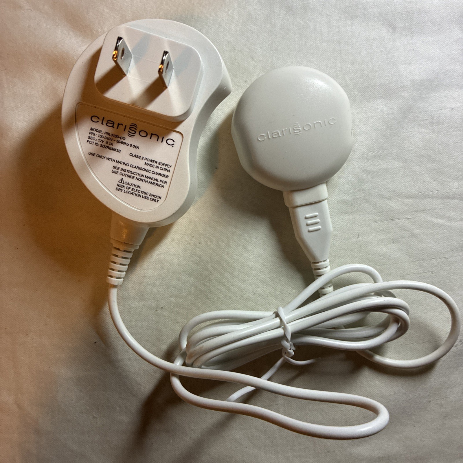OEM Clarisonic Charger for MIA 1 MIA 2 Skin Facial Brush PBL3100-479 PBL6226