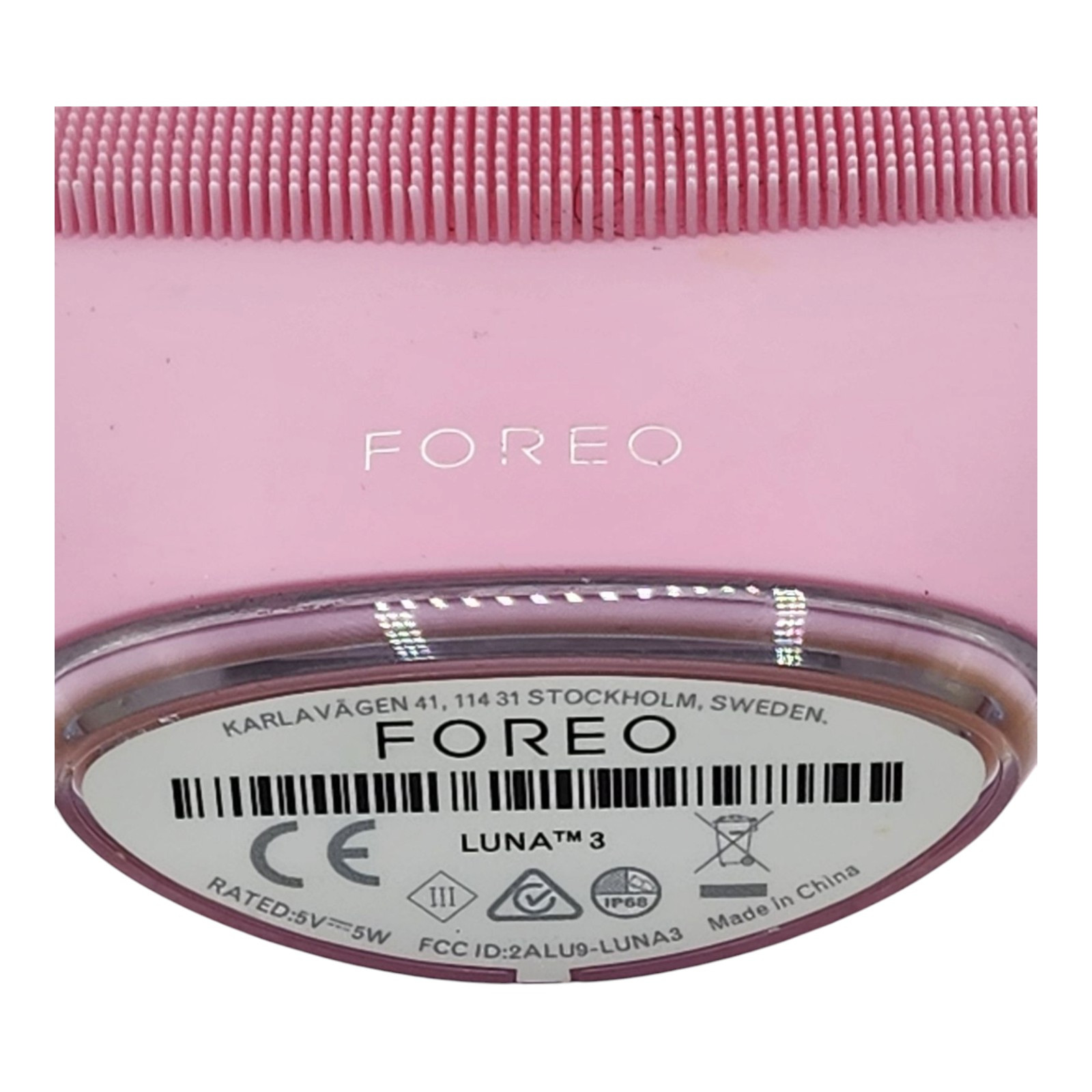 Foreo Luna mini 3 Smart Facial Cleansing Massager – Pearl Pink TESTED , Perfumed