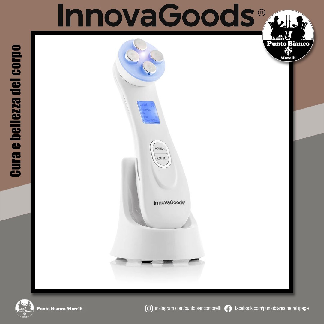 Electric Face Massager with Radio Frequency Lifting Effect