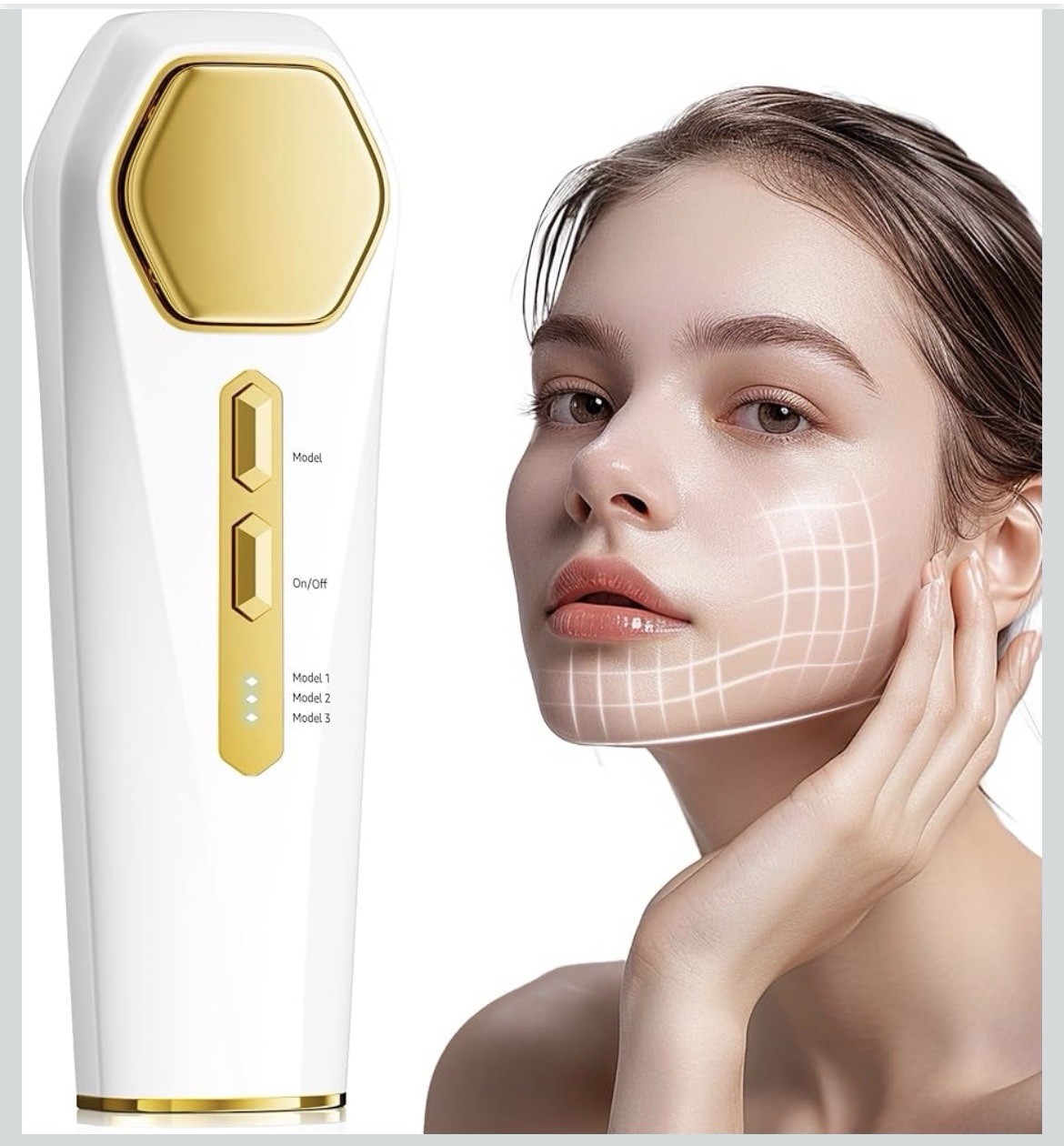 Milk Light Facial Massager – Anti-Aging Daily Skincare Therapy