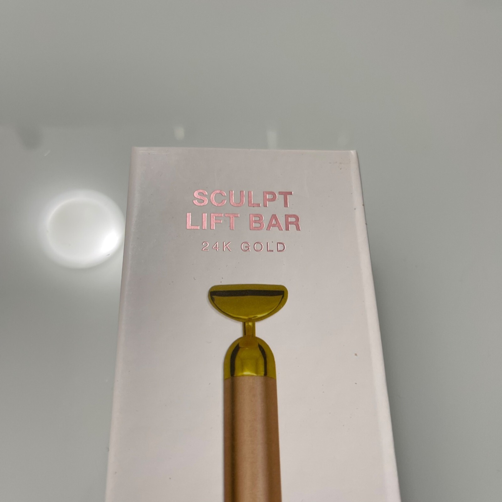 Skin INC BNIB Pulsating Massager De-Stressing Detox Sculpt Lift Bar 24K Gold