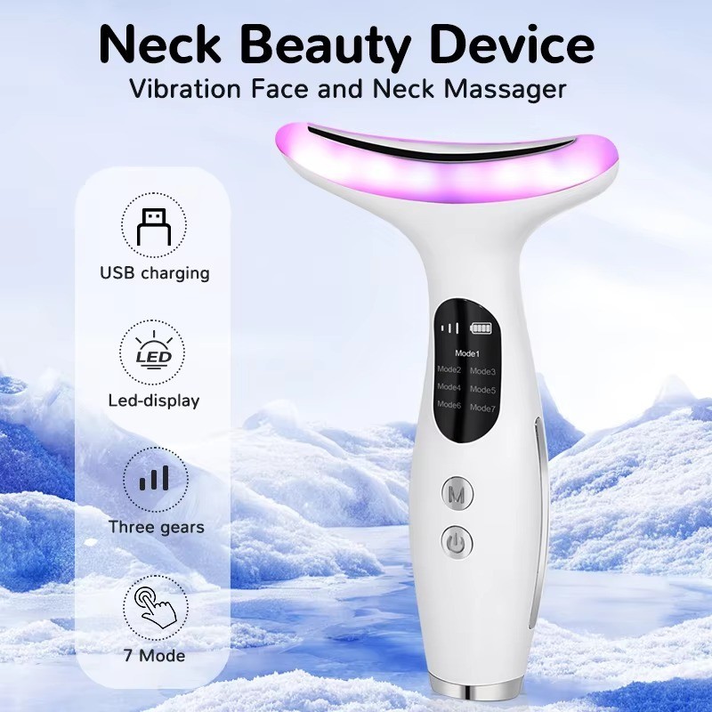 LED Neck & Face EMS Anti-Wrinkle Device