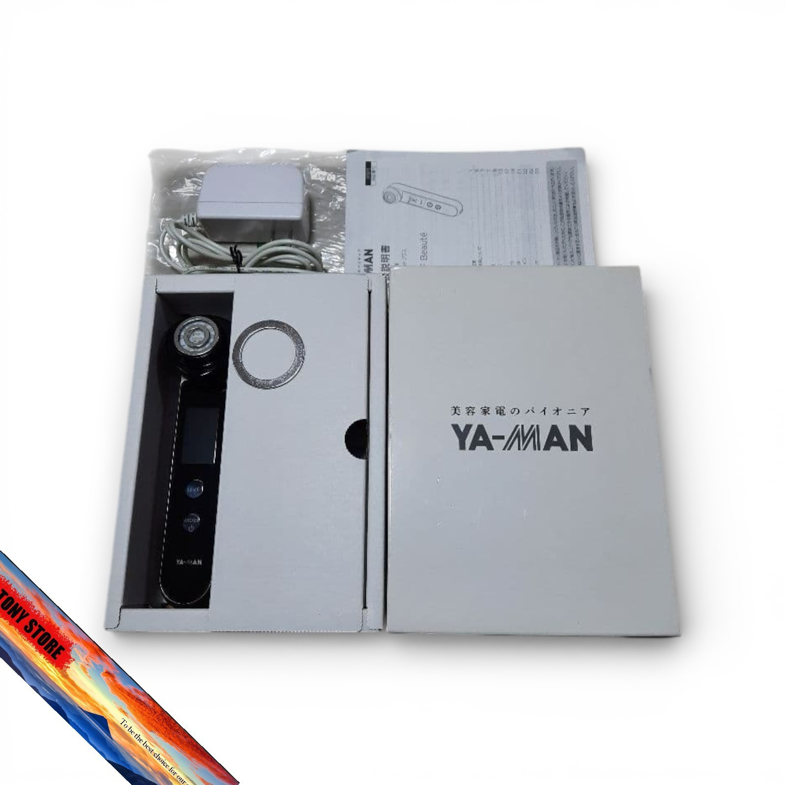 Ya-man RF Beaute Photo Plus HRF10T Face Este Massage Japan Battery 40 ｍin ABS