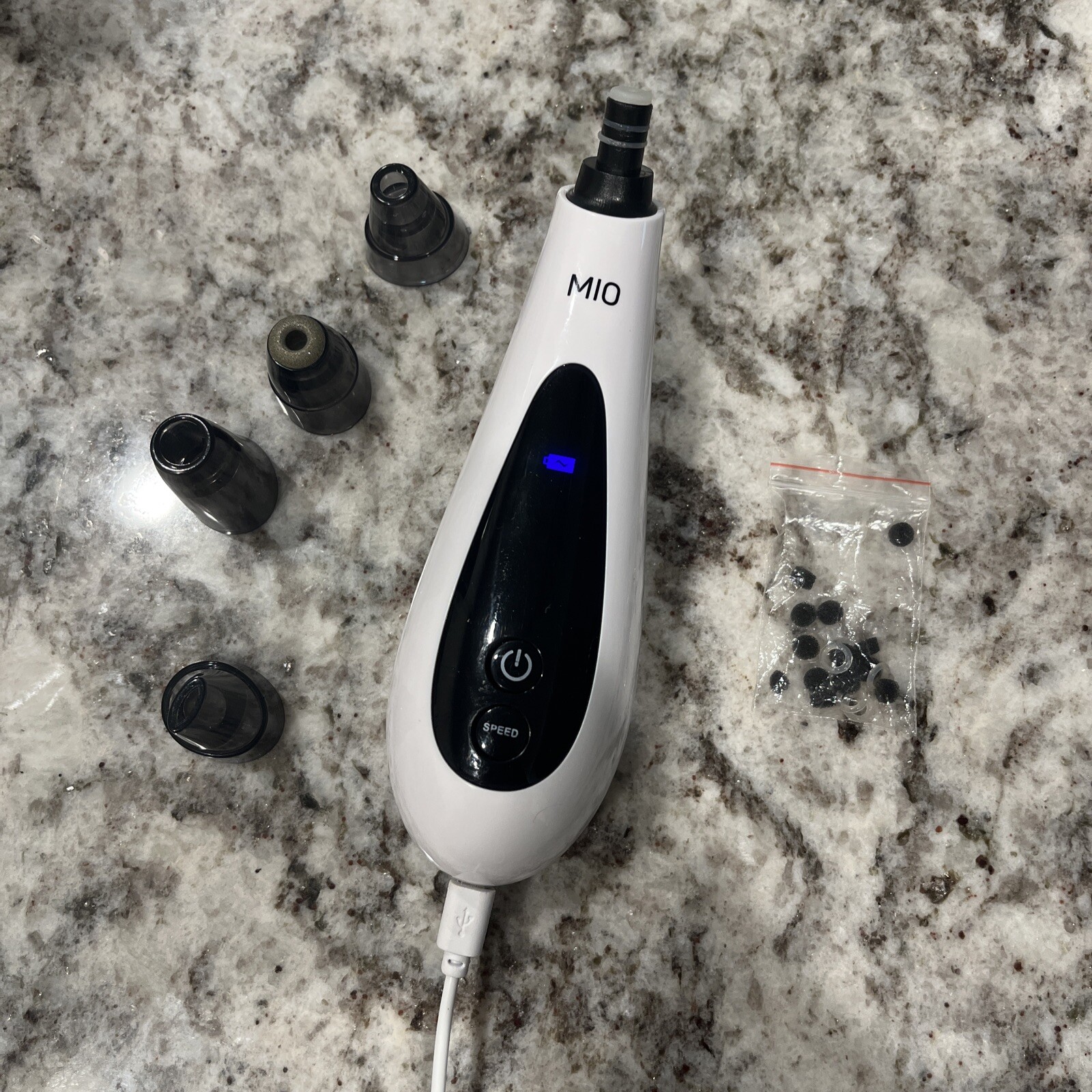 Spa Sciences Mio Diamond Dual Microdermabrasion & Blackhead Remover Pore Vacuum