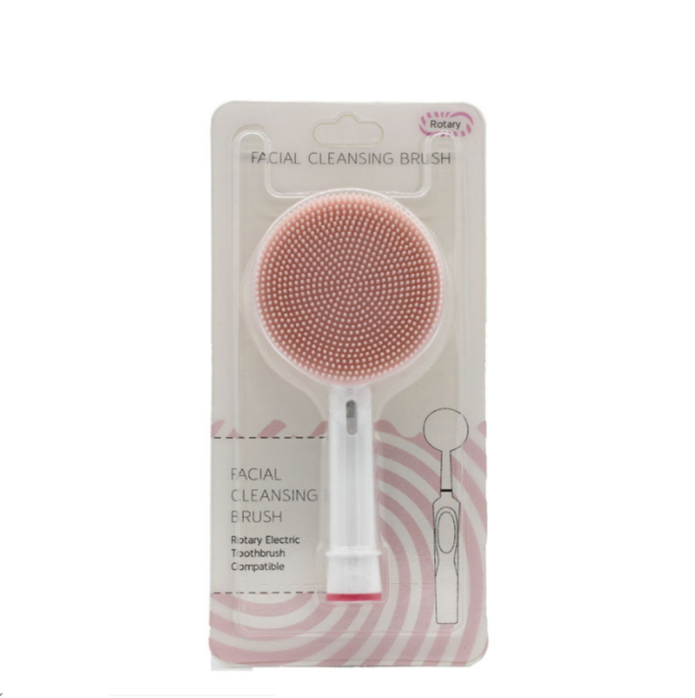 Facial Cleansing Brush Head Compatible for Braun Oral B Electric Toothbrush Base