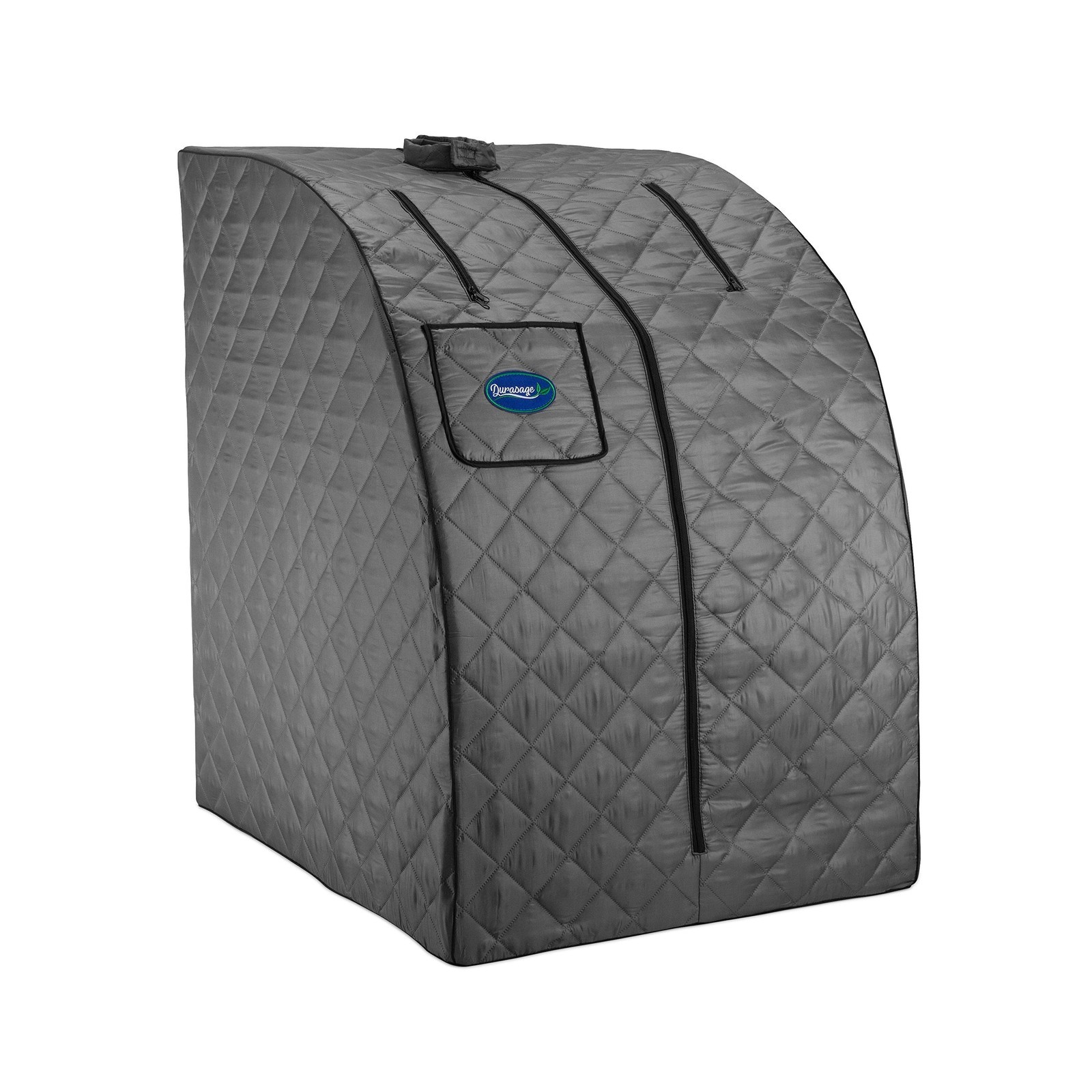 Portable Sauna Spa, 800W, 60Min Timer, Access, Foldable w/ Chair, Indoor