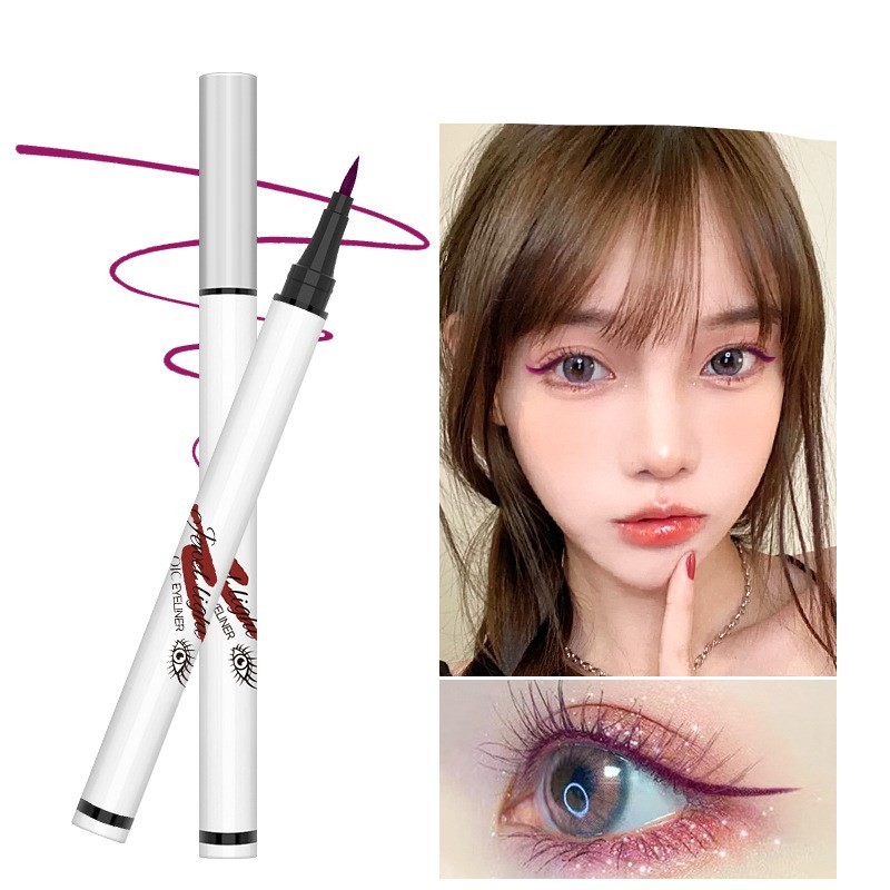 Color: F – Color Eyeliner Pen Waterproof And Hold Makeup