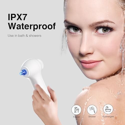 3-in-1 Facial Cleansing Brush & Blackhead Remover, Rechargeable, Waterproof, Dee
