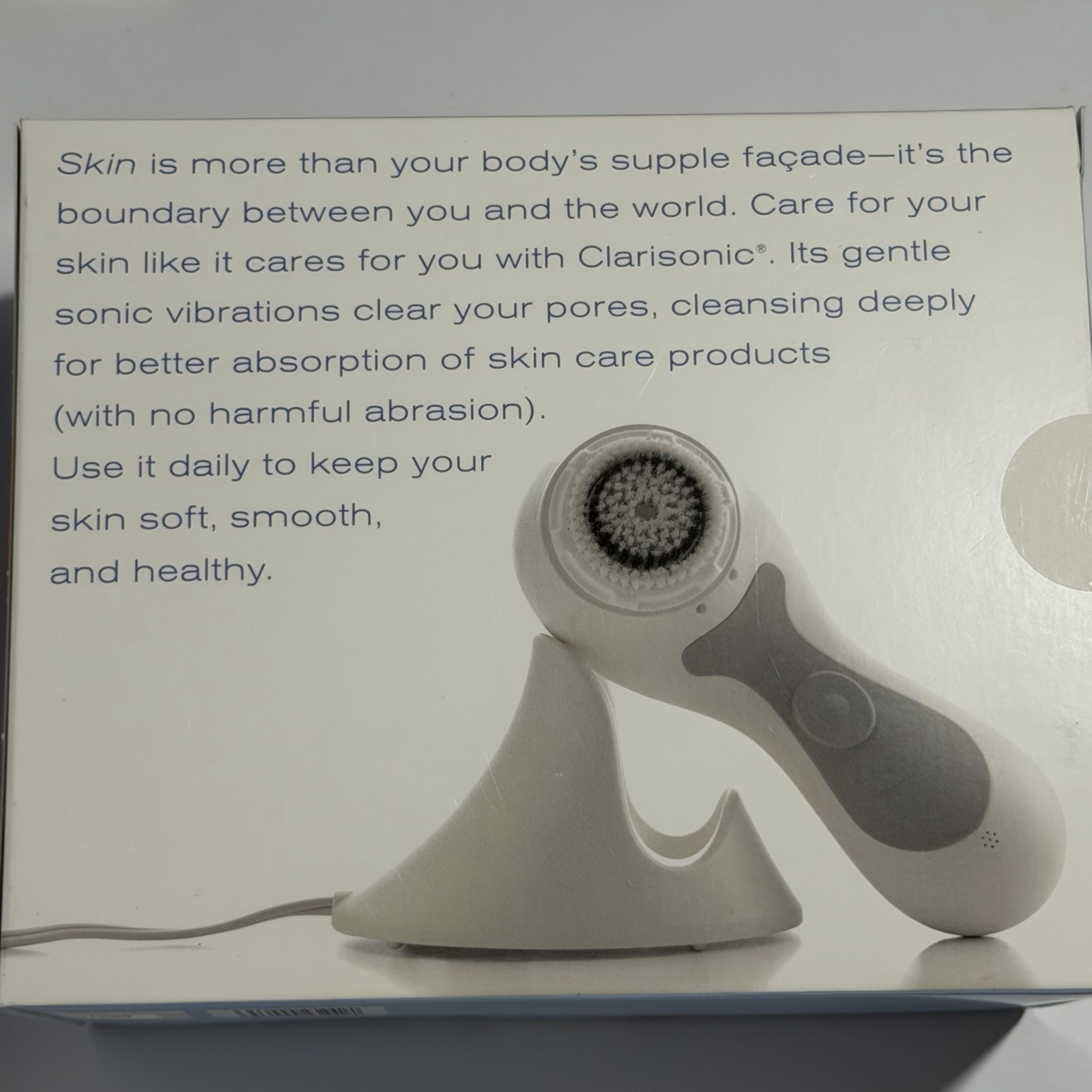 NOB VTG Clarisonic Skin Care System For PARTS ONLY Dead Battery Charger 3 Heads