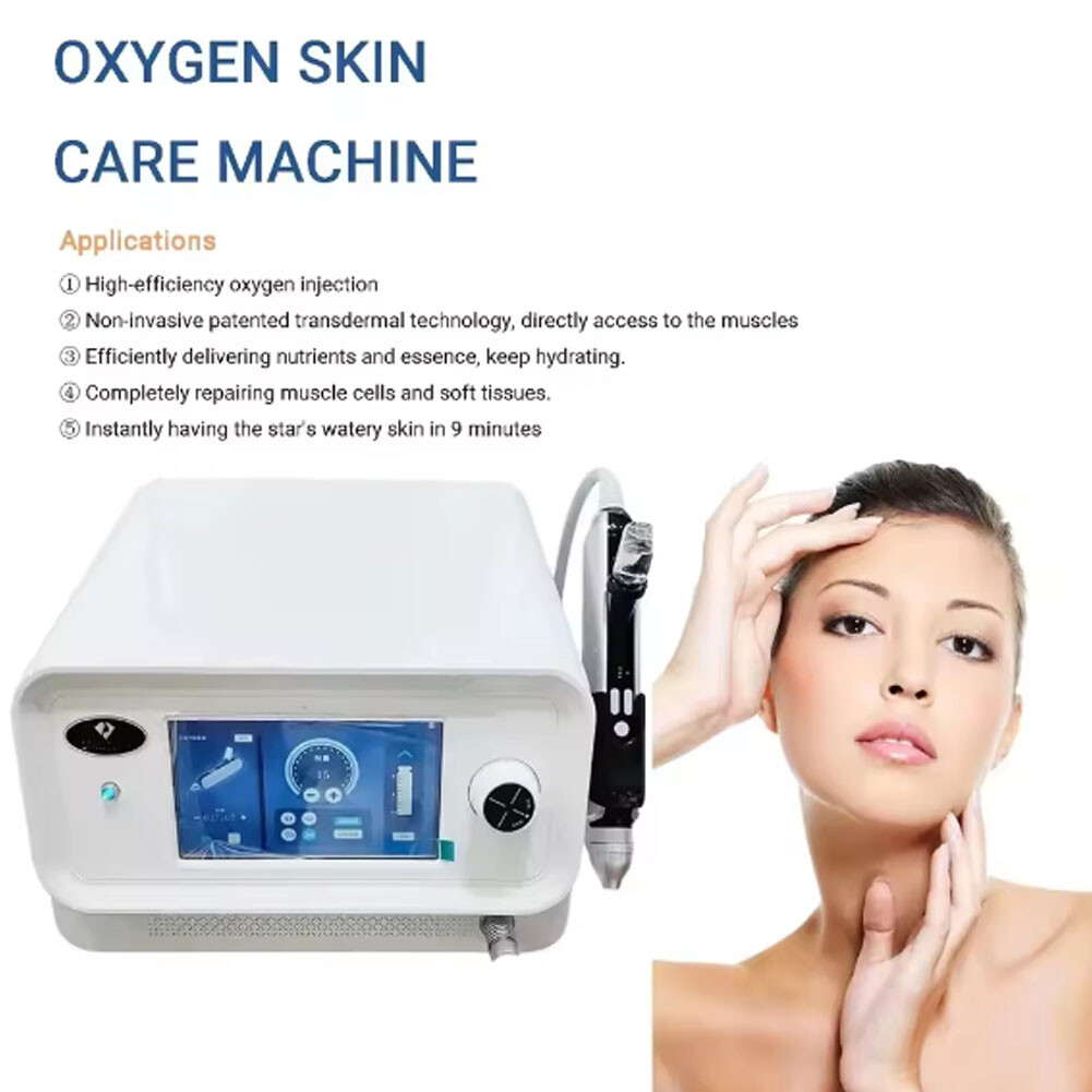 Beauty Appliances Skin Tightening Water Peeling Oxygenated Facial Machine