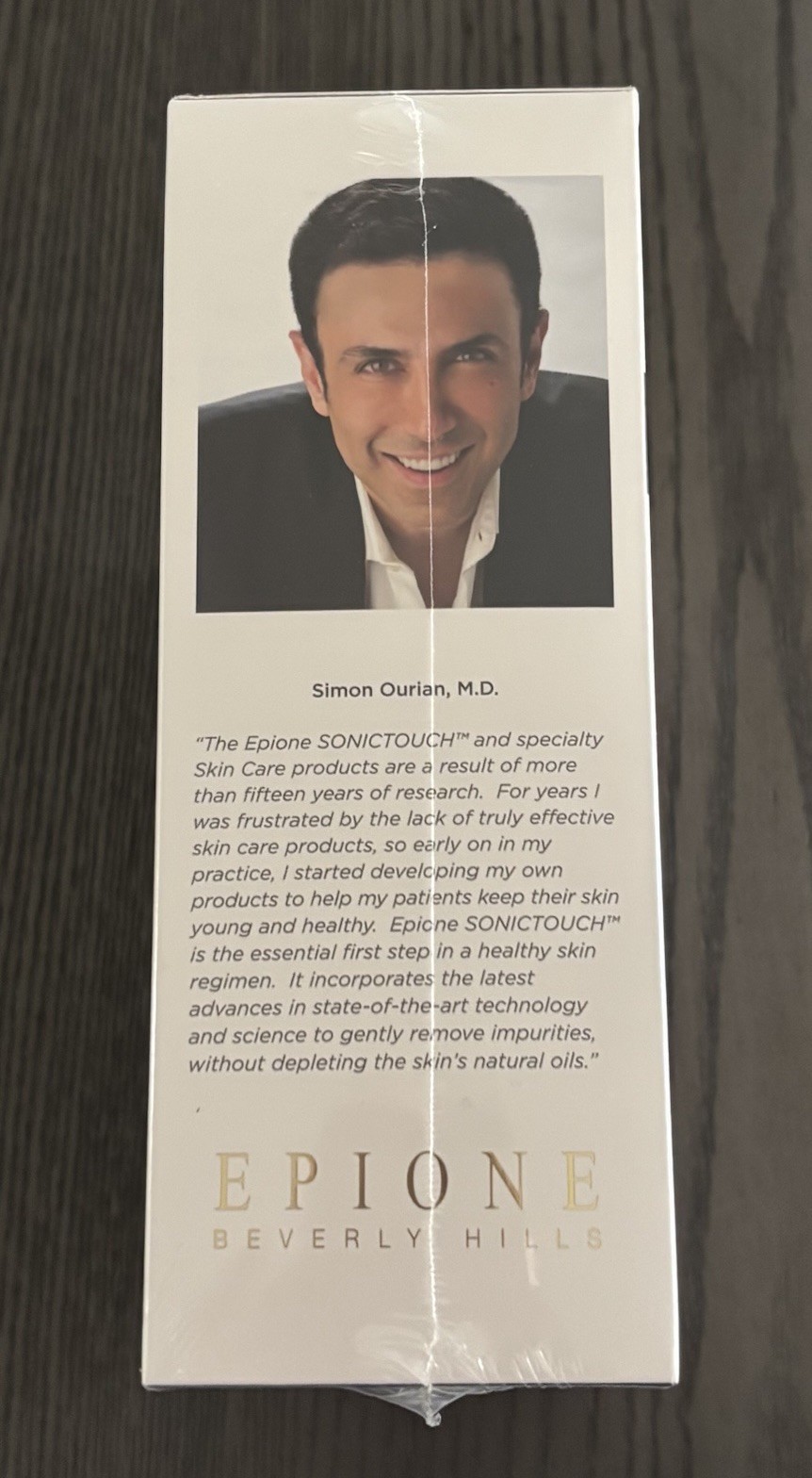 EPIONE SONICTOUCH Skin Cleansing System for Face & Body
