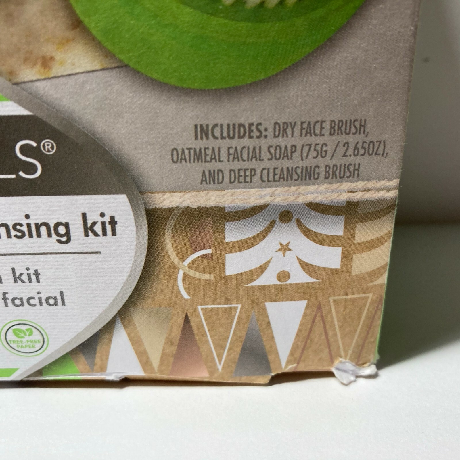 EcoTools Ultimate Facial Cleansing Kit Dry Face Deep Cleansing Brush Oatmeal