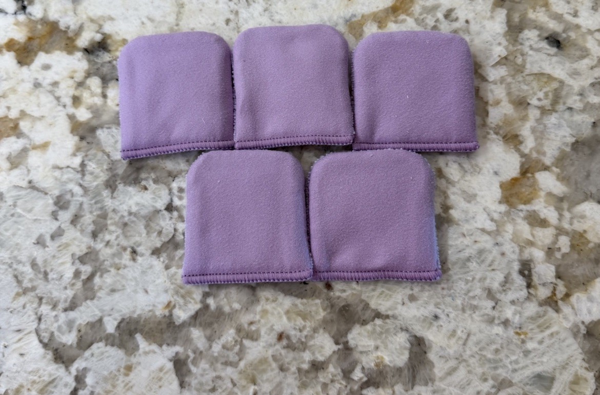 NEW Norwex Purple Facial Pads with Mesh Pouch