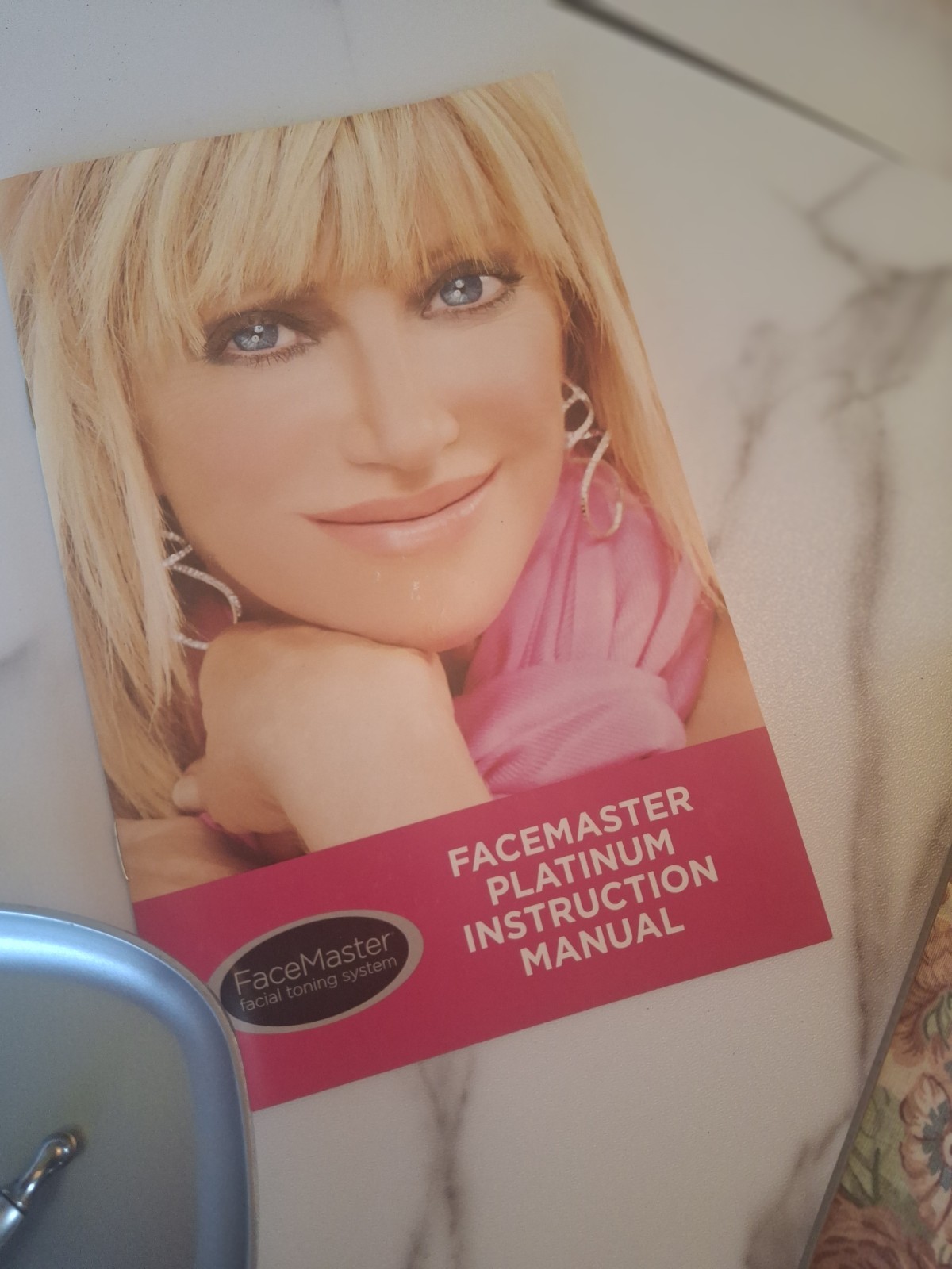 FaceMaster Platinum Facial Toning Device with Timer Digital Display and Manual