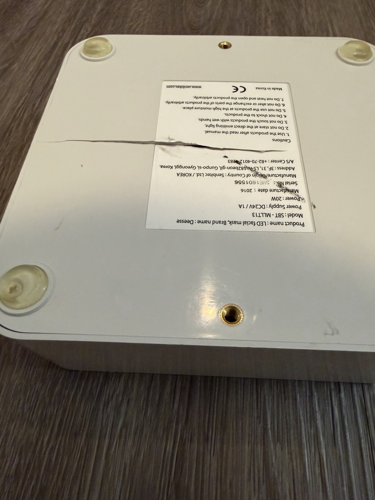 Deesse PRO LED Light Therapy Mask – SBT-MLLT13 – TESTED WORKING