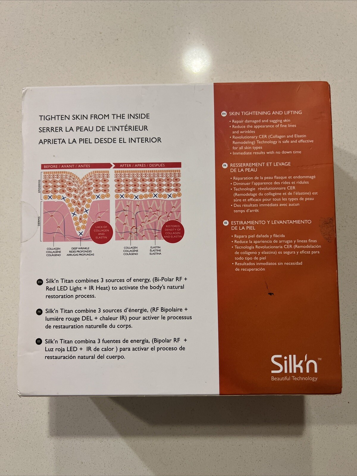 Silk’n Titan Skin Tightening and Lifting Device