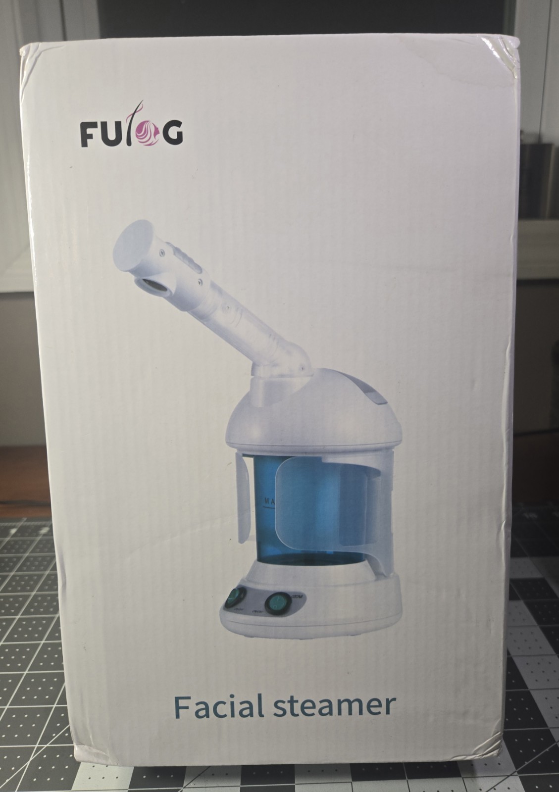 Facial Steamer – FULOG Ionic Face Steamer teloscopic Tube 14.76 in NIB