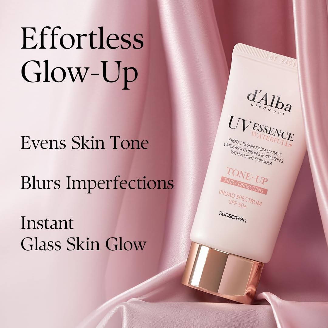 d’alba Piedmont Waterfull Tone-Up Sunscreen Serum 1.69 Fl Oz (Pack of 1)
