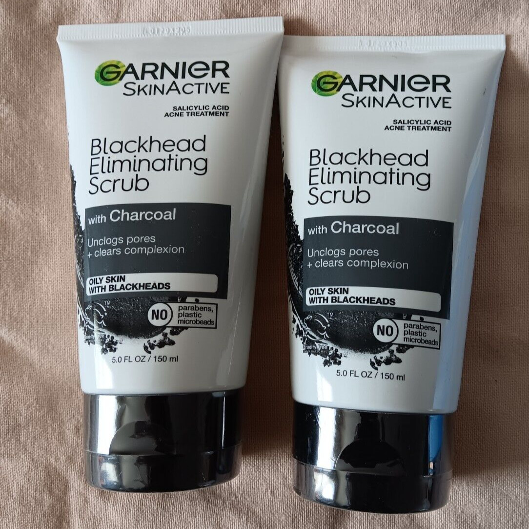 CVS Health Advanced Acne Cleansing Brush & Garnier Skinactive Blackhead Scrub