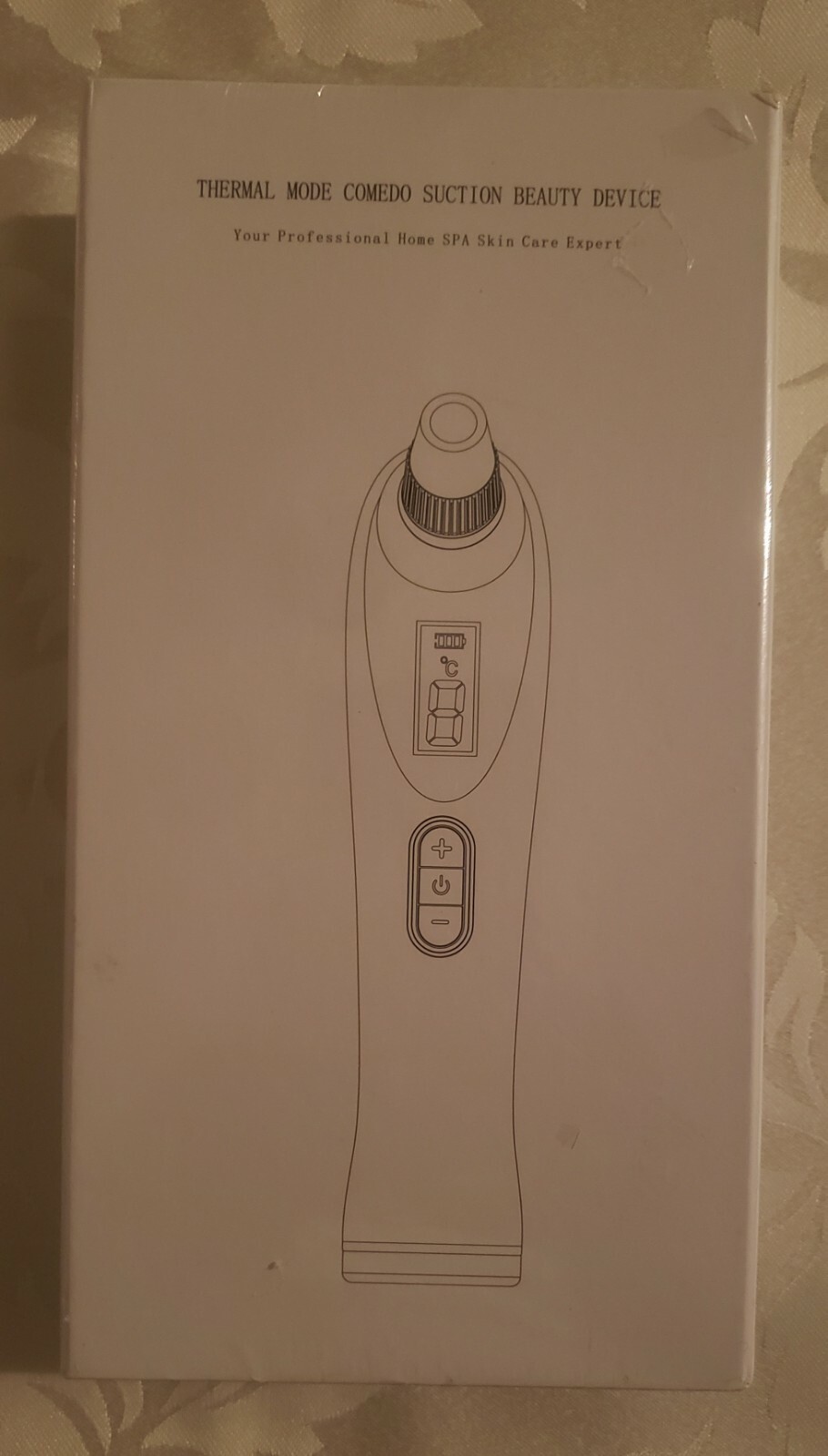 Electric Comedo Blackhead Remover Pore Vacuum Suction Dermabrasion Face Cleaner