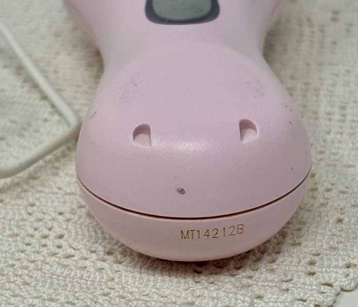 Clarisonic Mia 2 Pink Sonic Skin Cleansing System & Charger NO Brushheads TESTED