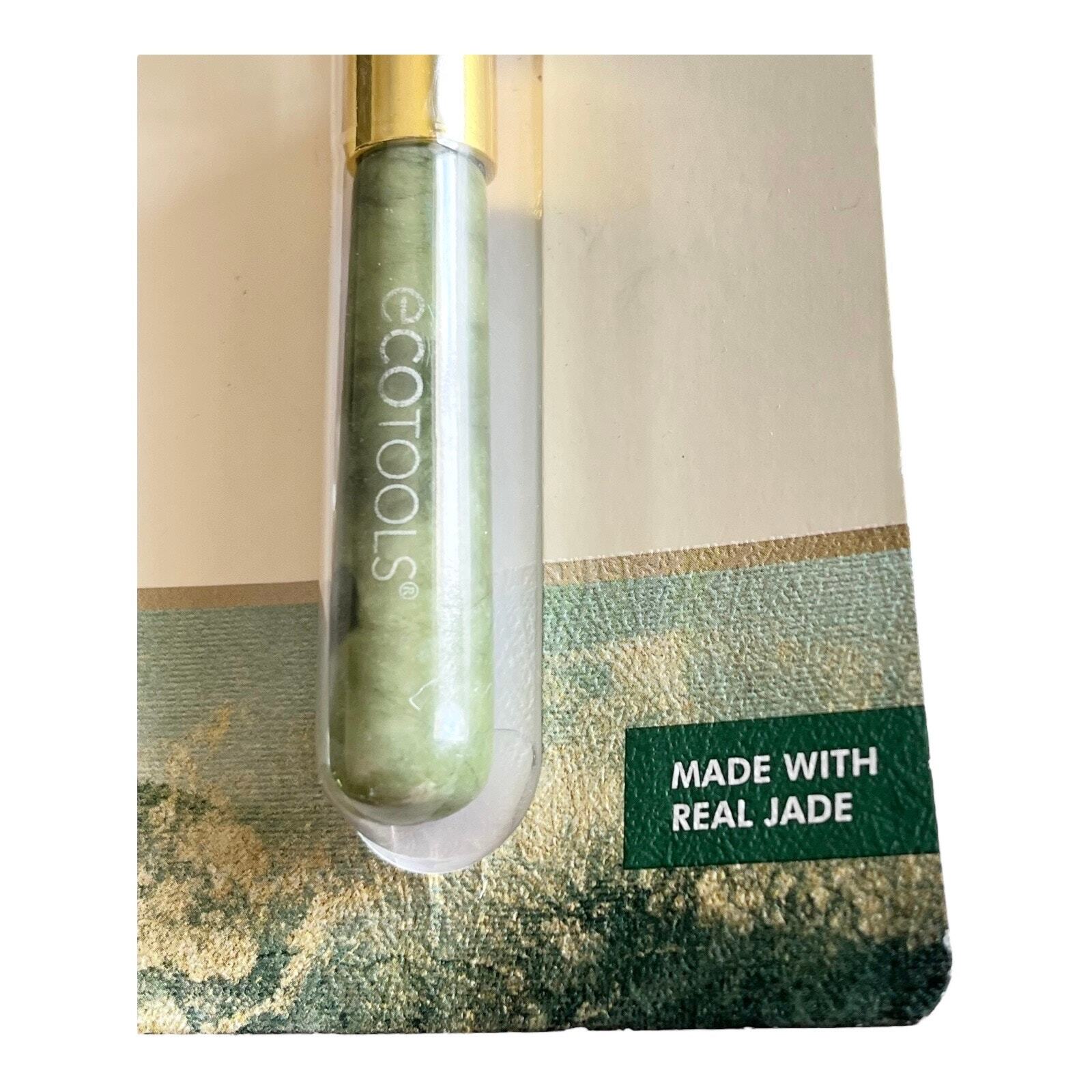 NEW EcoTools Jade CONTOUR ROLLER 5” Limited Edition Made with Real Jade Green