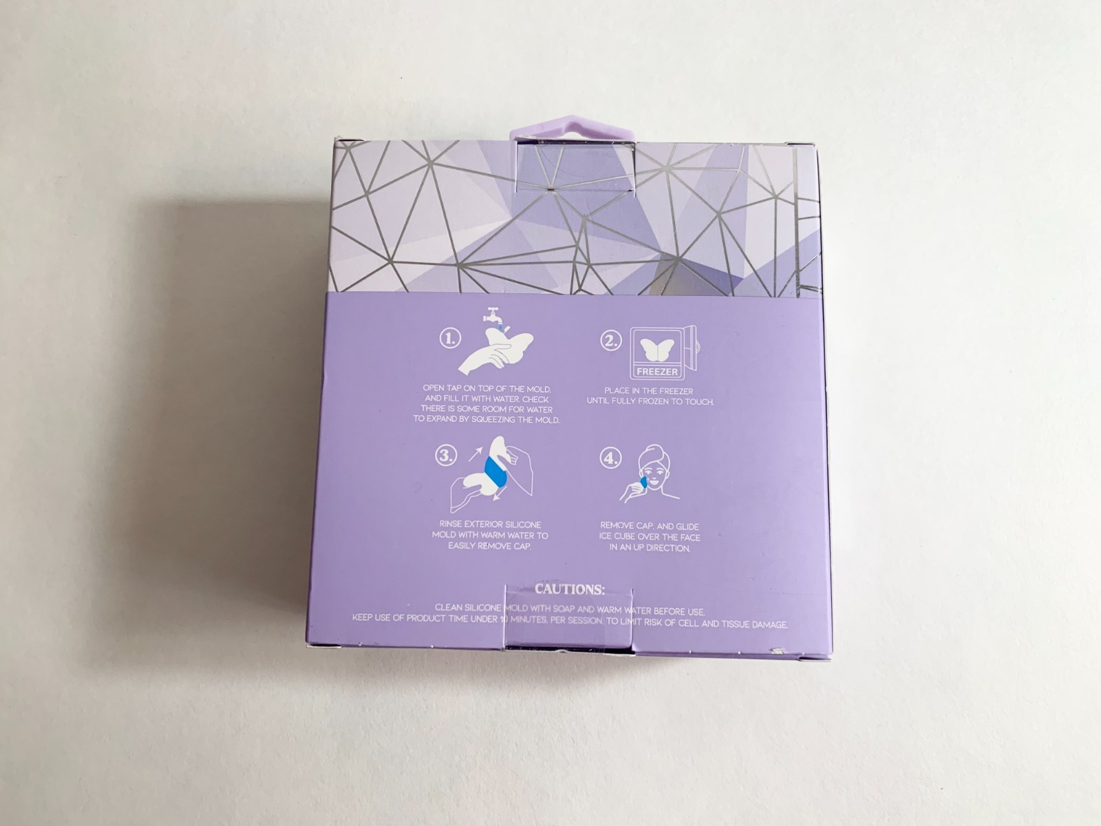 Lumie Skincare Butterfly Ice Mold Purple (NEW)