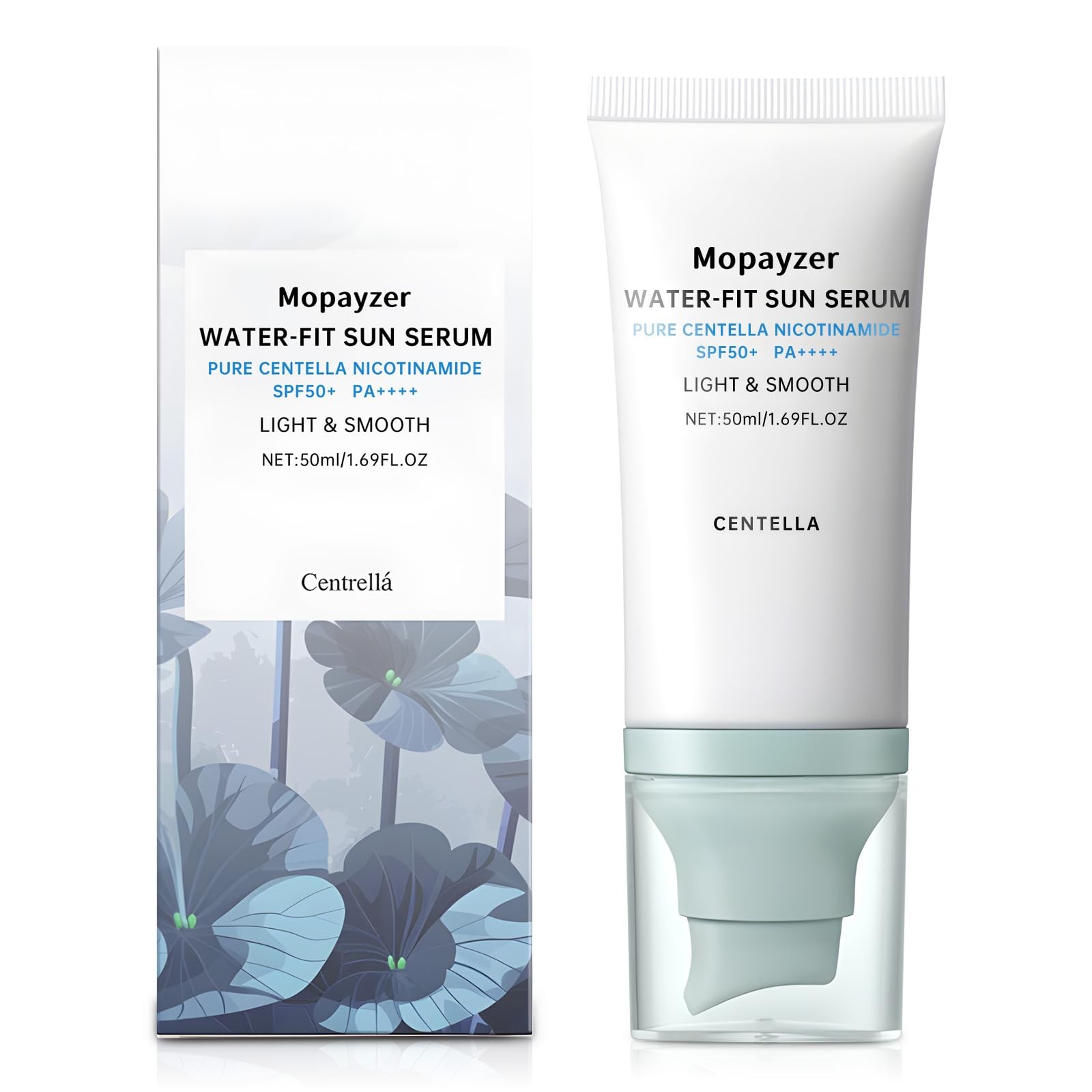 Centella Sunscreen SPF 50, Hyalu Cica 1.69 Fl Oz (Pack of 1), Blue 1