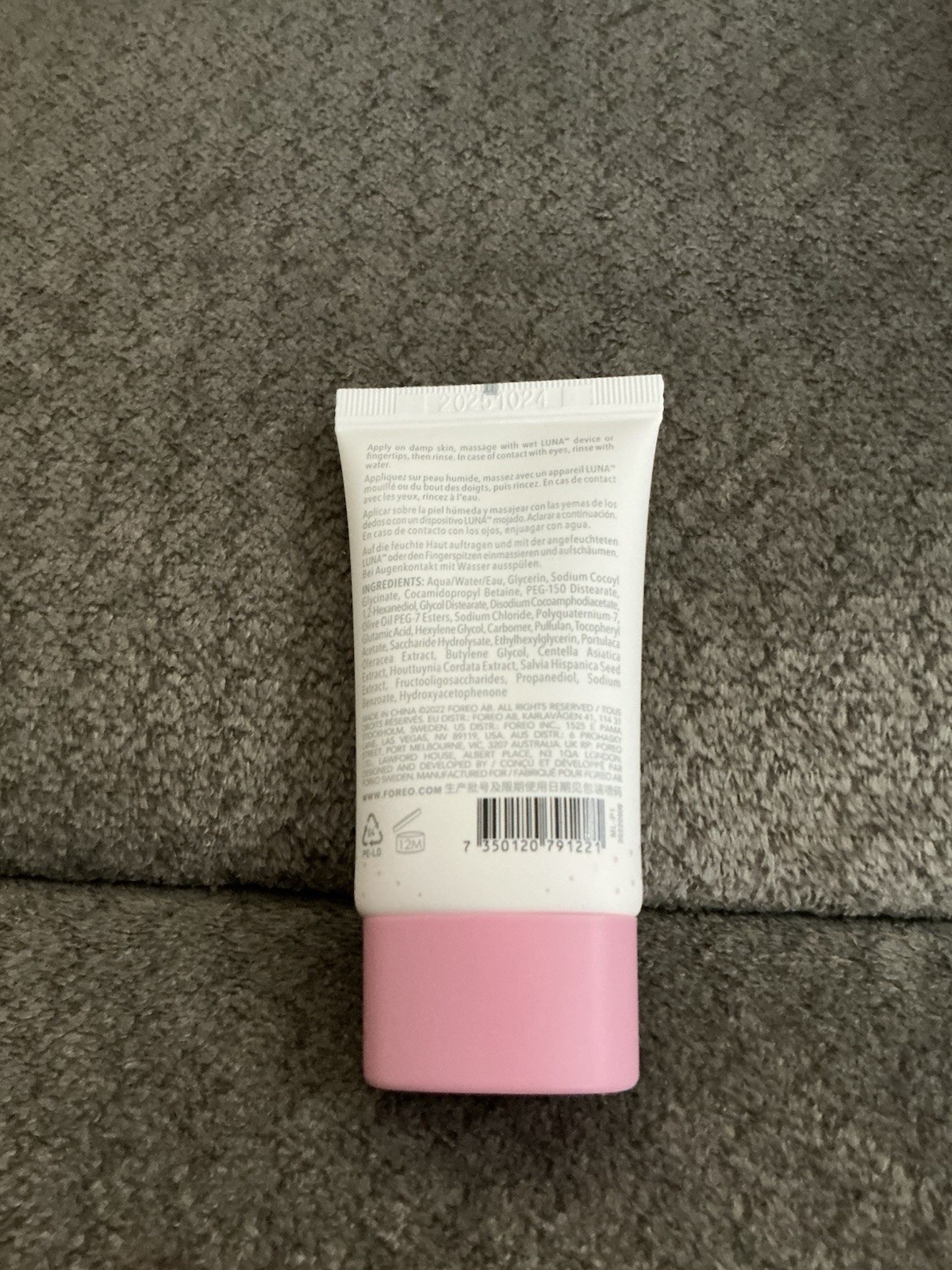 New Foreo Luna Mini 3, Premium Facial Cleansing Brush Bundle – Pearl Pink