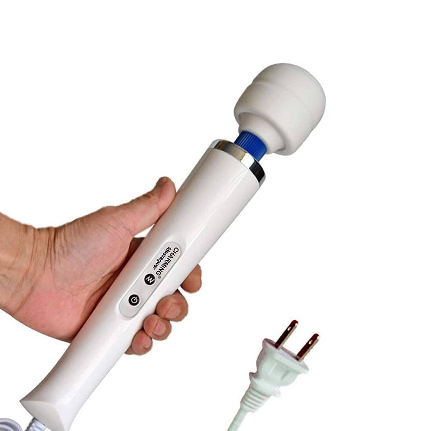 CHARMING 10 Speeds Wired Powerful Handheld Electric Back Massager with Strong…