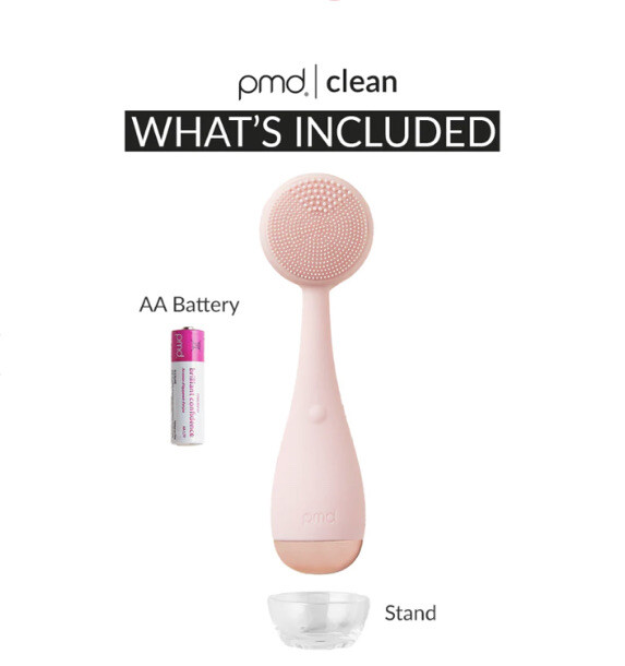 PMD Clean Smart Facial Cleansing Device with Silicone Brush New Face Cleaner