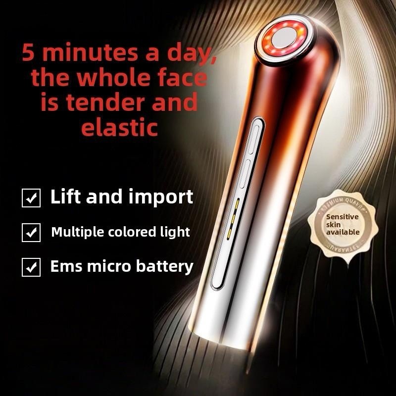 LumiLift Pro – Dispositivo Facial EMS & LED para Rejuvenecimiento RF Madeca