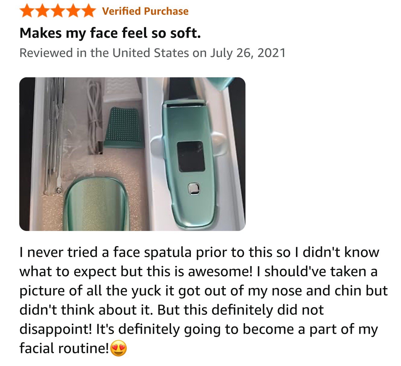 Face Skin Scrubber / Spatula 4 In 1 Pore Cleaning Face Lifting Tool